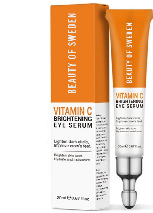 Exklusiv Vitamin C serum för mörka ringar och ögonpåsar